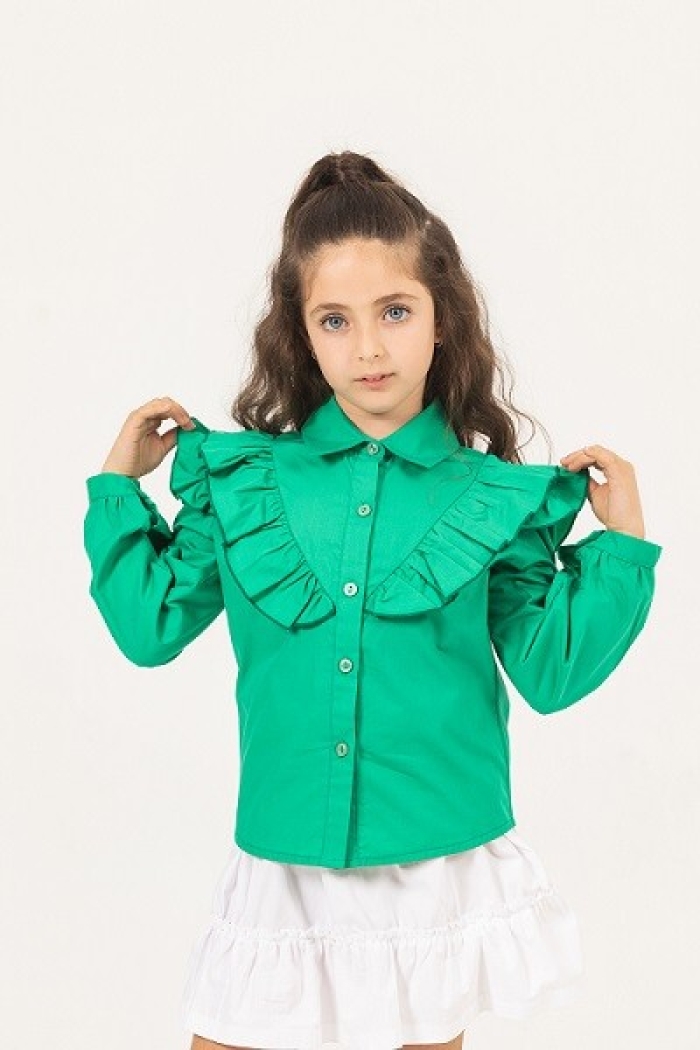 Wholesale Girls Shirts 7-10Y - Producer: Büşra Bebe - Wholesale Kids & Baby Clothes From Turkey - TheBS Kids