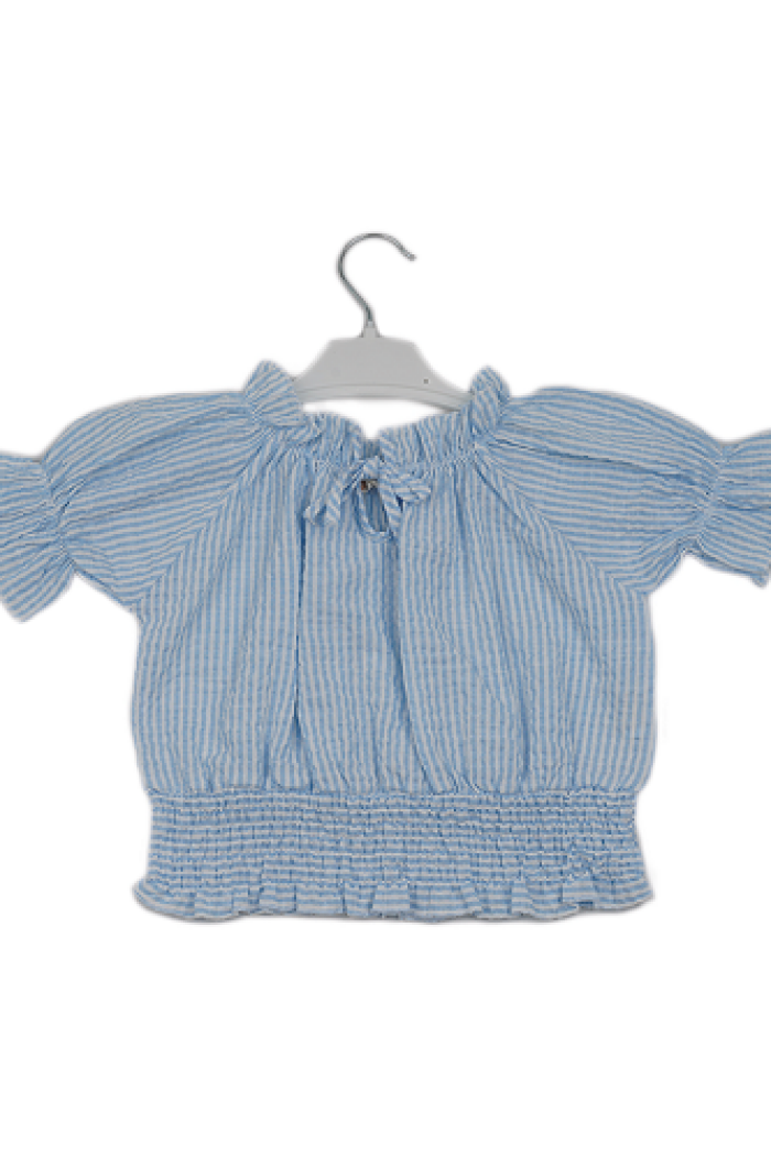 Wholesale Girls Striped Blouse 7-10Y - Producer: Büşra Bebe - Wholesale Kids & Baby Clothes From Turkey - TheBS Kids