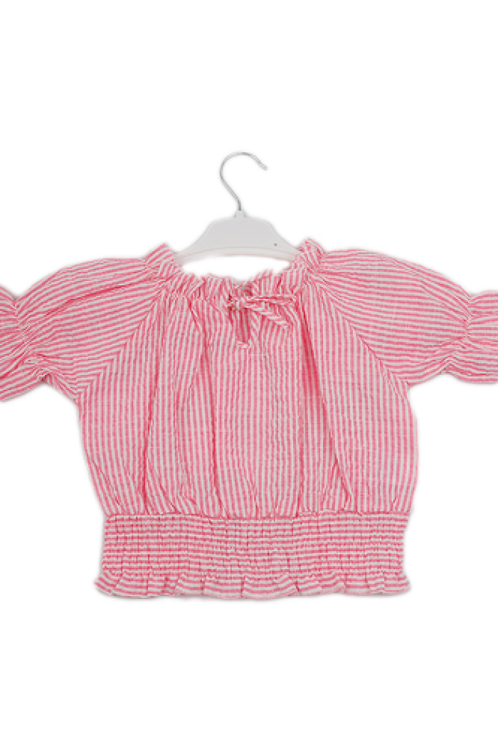 Wholesale Girls Striped Blouse 7-10Y - Producer: Büşra Bebe - Wholesale Kids & Baby Clothes From Turkey - TheBS Kids