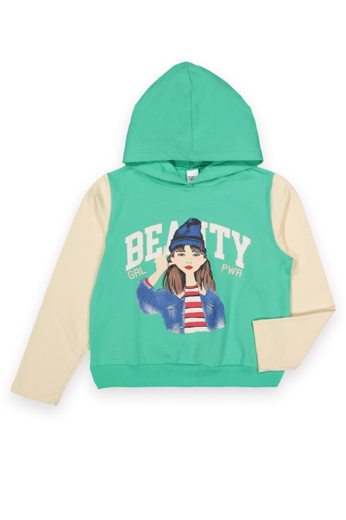 Wholesale Girls Sweat with Hoodie 6-9Y - Producer: Tuffy - Wholesale Kids & Baby Clothes From Turkey - TheBS Kids