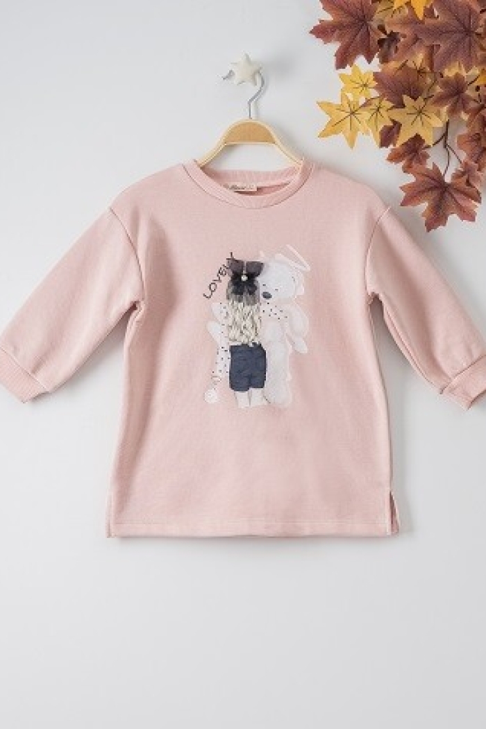 Wholesale Girls Sweat with Printed 3-6Y - Producer: Büşra Bebe - Wholesale Kids & Baby Clothes From Turkey - TheBS Kids