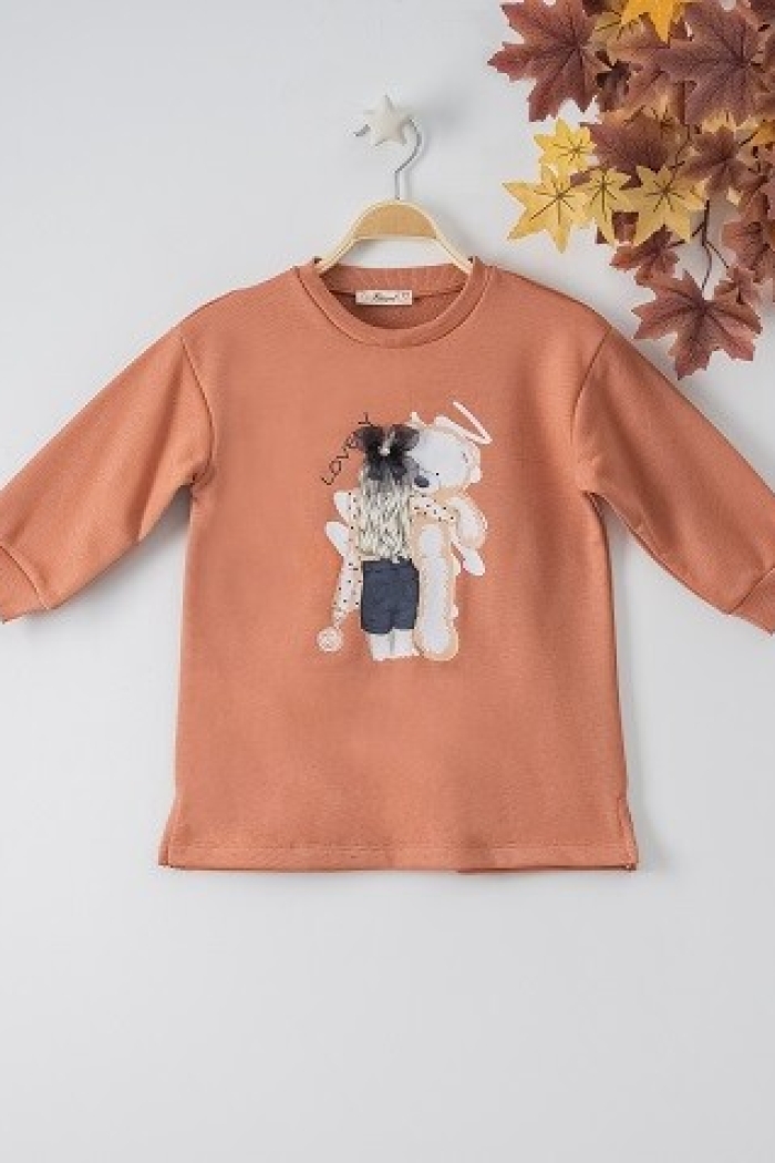 Wholesale Girls Sweat with Printed 3-6Y - Producer: Büşra Bebe - Wholesale Kids & Baby Clothes From Turkey - TheBS Kids