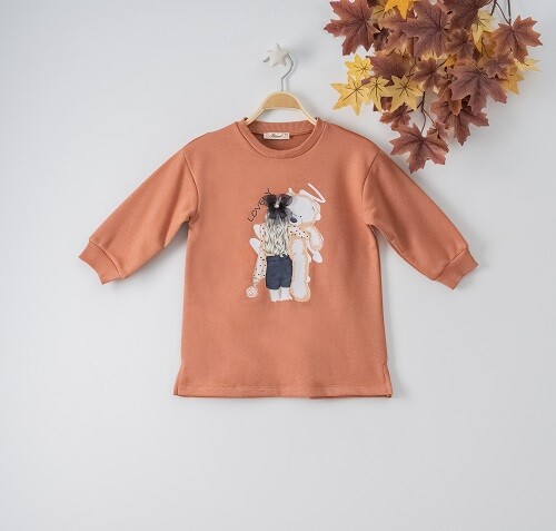 Wholesale Girls Sweat with Printed 3-6Y - Producer: Büşra Bebe - Wholesale Kids & Baby Clothes From Turkey - TheBS Kids