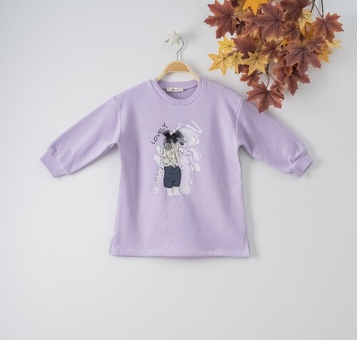 Wholesale Girls Sweat with Printed 3-6Y - Producer: Büşra Bebe - Wholesale Kids & Baby Clothes From Turkey - TheBS Kids
