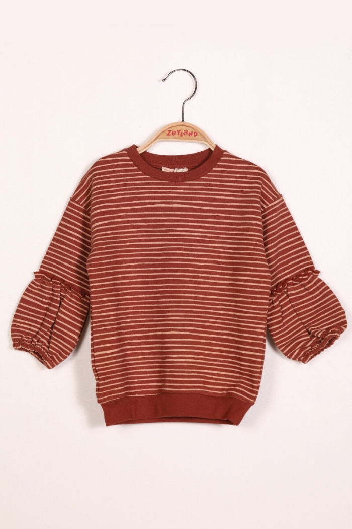 Wholesale Girls Sweat with Striped 2-7Y - Producer: Zeyland - Wholesale Kids & Baby Clothes From Turkey - TheBS Kids
