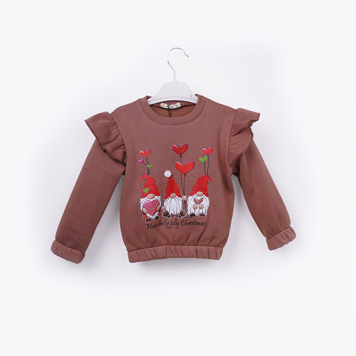 Wholesale Girls Sweatshirt 3-6Y - Producer: Büşra Bebe - Wholesale Kids & Baby Clothes From Turkey - TheBS Kids
