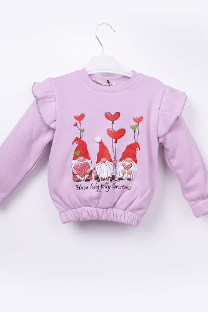 Wholesale Girls Sweatshirt 3-6Y - Producer: Büşra Bebe - Wholesale Kids & Baby Clothes From Turkey - TheBS Kids