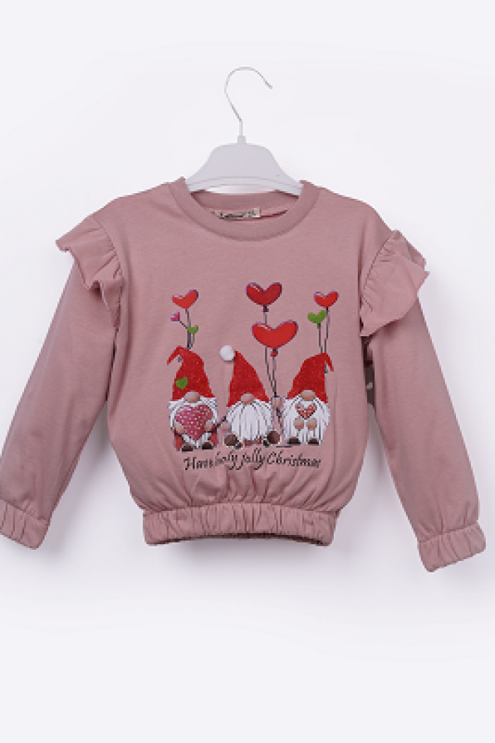 Wholesale Girls Sweatshirt 3-6Y - Producer: Büşra Bebe - Wholesale Kids & Baby Clothes From Turkey - TheBS Kids
