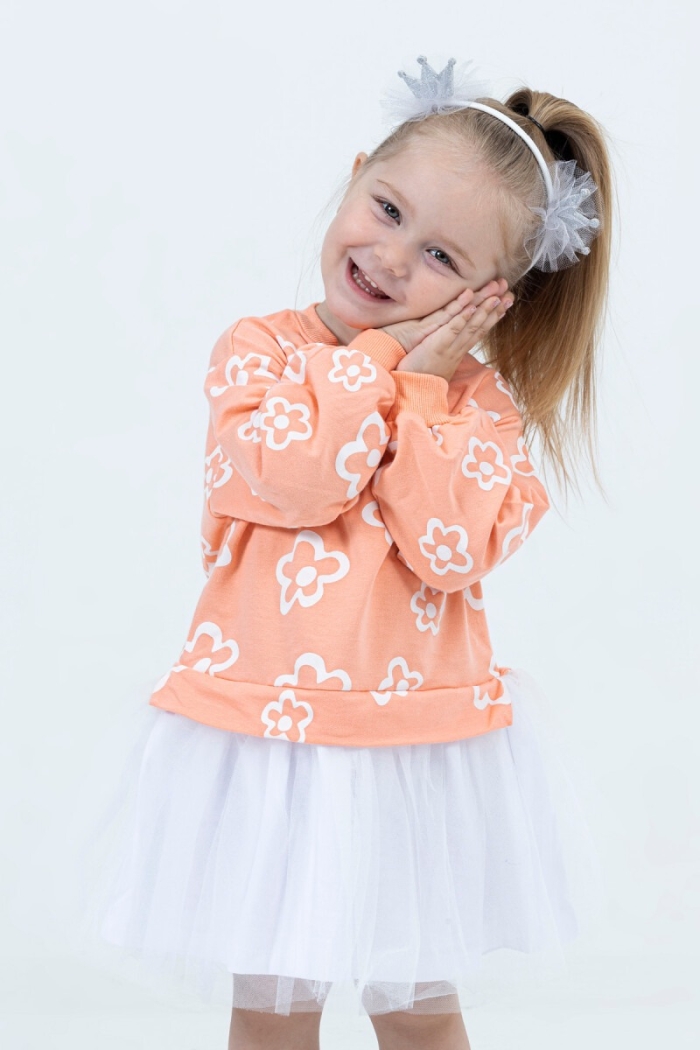 Wholesale Girls Tulle Dress 2-5Y - Producer: Tuffy - Wholesale Kids & Baby Clothes From Turkey - TheBS Kids