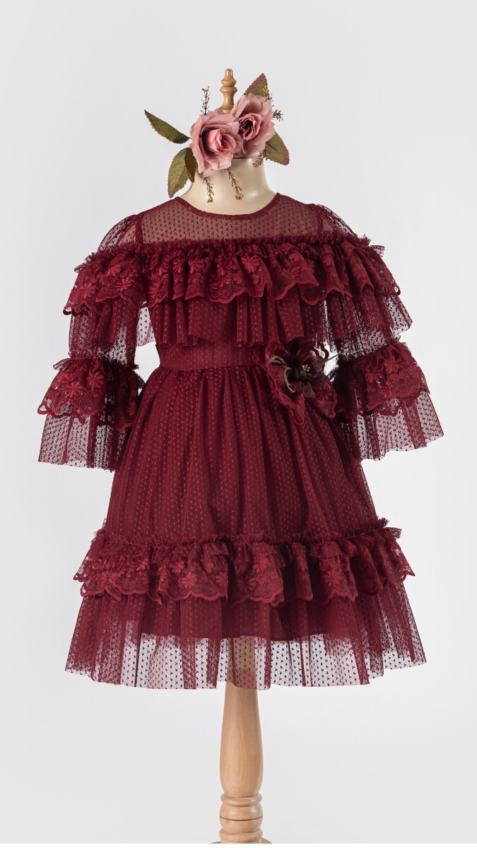 Wholesale Girls Tulle Dress 5-8Y - Producer: Tivido - Wholesale Kids & Baby Clothes From Turkey - TheBS Kids