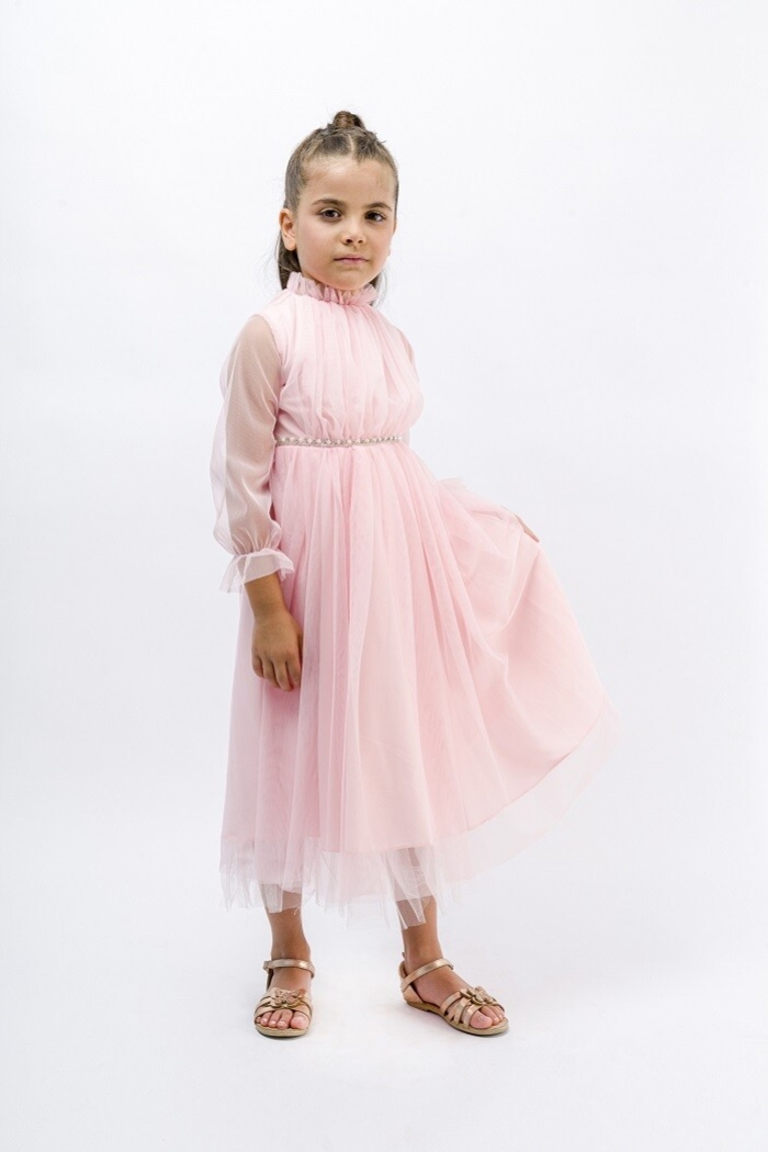Wholesale Girls Tulle Dress 6-12Y - Producer: Wecan - Wholesale Kids & Baby Clothes From Turkey - TheBS Kids