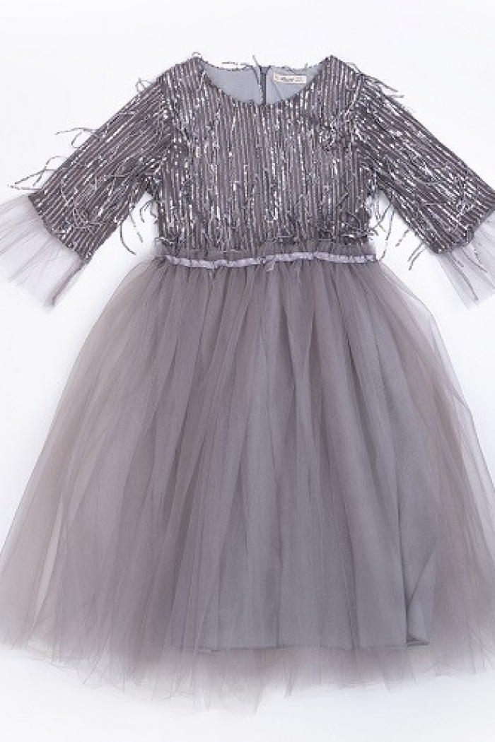 Wholesale Girls Tulle Dress 7-10Y - Producer: Büşra Bebe - Wholesale Kids & Baby Clothes From Turkey - TheBS Kids
