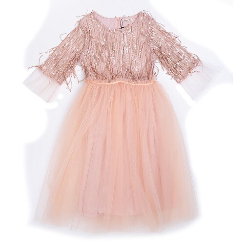Wholesale Girls Tulle Dress 7-10Y - Producer: Büşra Bebe - Wholesale Kids & Baby Clothes From Turkey - TheBS Kids