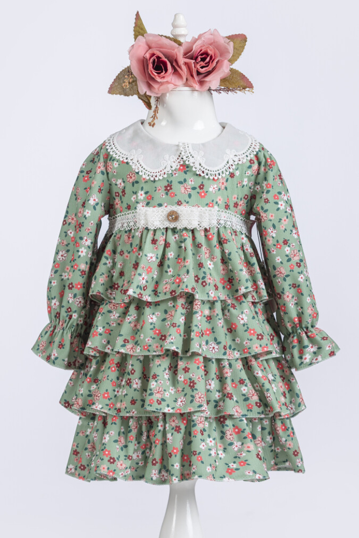 Wholesale Girls Winter Dress 2-5Y - Producer: Tivido - Wholesale Kids & Baby Clothes From Turkey - TheBS Kids