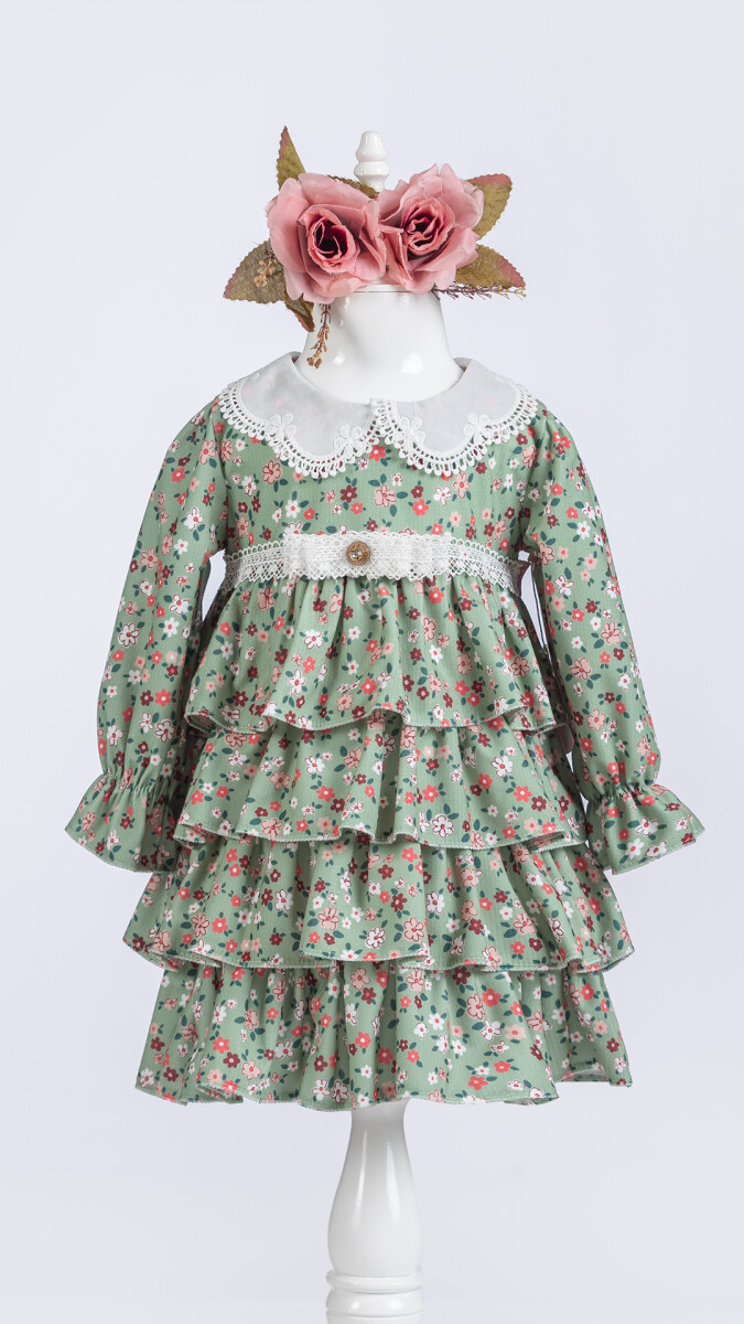 Wholesale Girls Winter Dress 2-5Y - Producer: Tivido - Wholesale Kids & Baby Clothes From Turkey - TheBS Kids