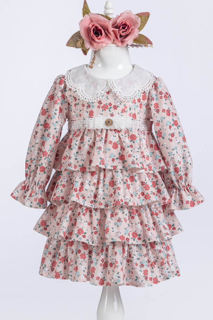 Wholesale Girls Winter Dress 2-5Y - Producer: Tivido - Wholesale Kids & Baby Clothes From Turkey - TheBS Kids