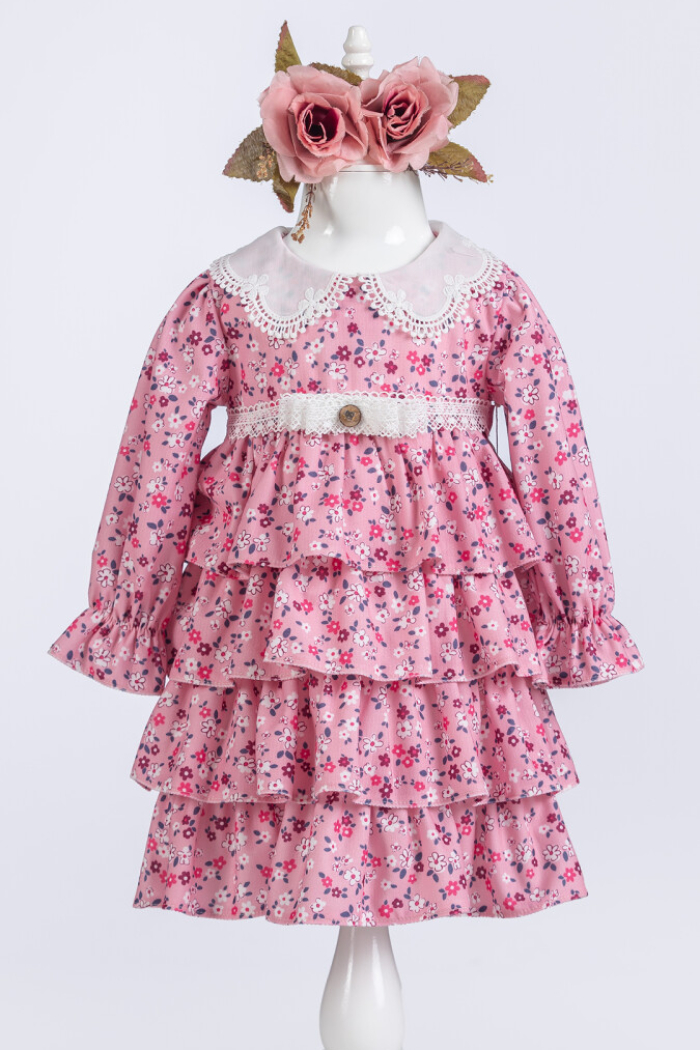 Wholesale Girls Winter Dress 2-5Y - Producer: Tivido - Wholesale Kids & Baby Clothes From Turkey - TheBS Kids