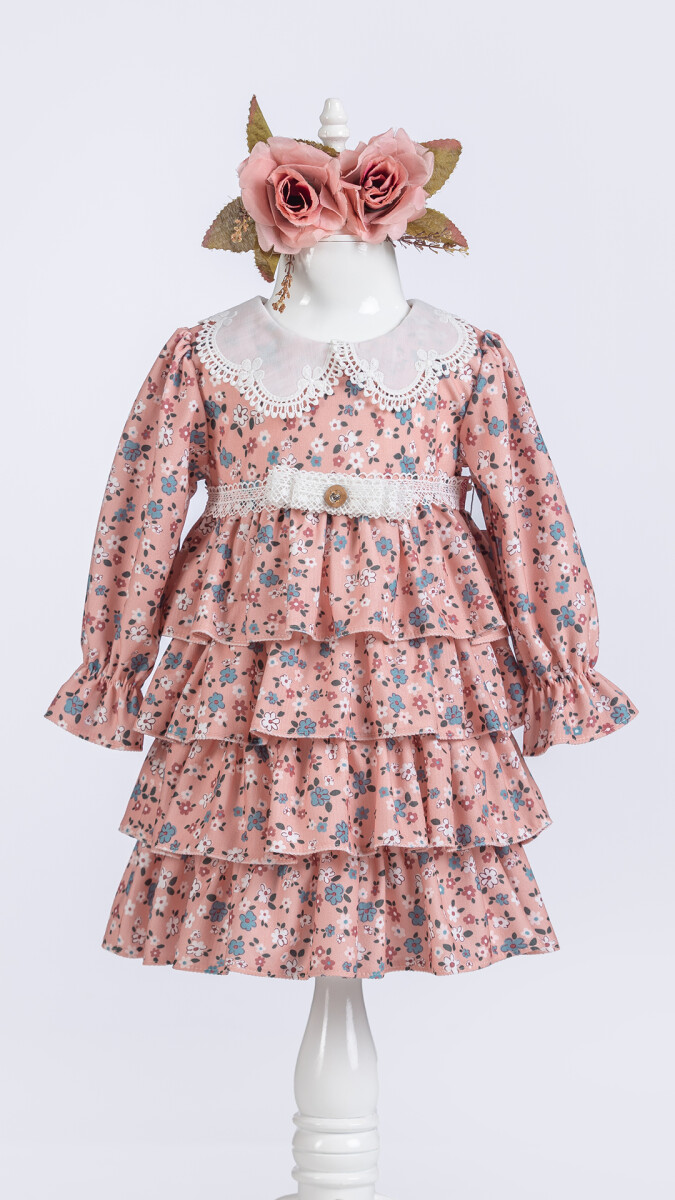 Wholesale Girls Winter Dress 2-5Y - Producer: Tivido - Wholesale Kids & Baby Clothes From Turkey - TheBS Kids