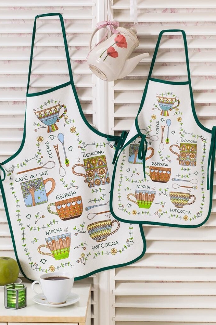 Wholesale Mother and Child Apron Set 5-12Y - Producer: Ramel Kids - Wholesale Kids & Baby Clothes From Turkey - TheBS Kids
