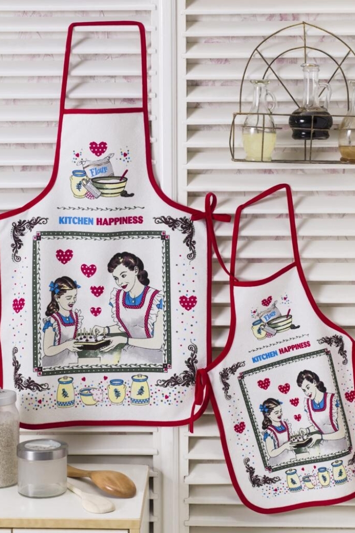 Wholesale Mother and Child Apron Set 5-12Y - Producer: Ramel Kids - Wholesale Kids & Baby Clothes From Turkey - TheBS Kids