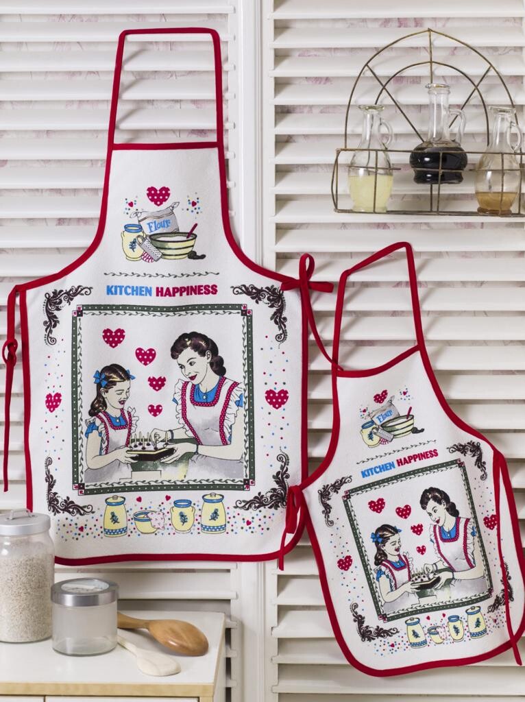 Wholesale Mother and Child Apron Set 5-12Y - Producer: Ramel Kids - Wholesale Kids & Baby Clothes From Turkey - TheBS Kids