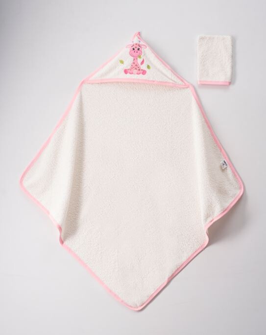 Wholesale Unisex 2-Piece Set with Scrub Mitt and Towel 80x80 - Producer: Ramel Kids - Wholesale Kids & Baby Clothes From Turkey - TheBS Kids