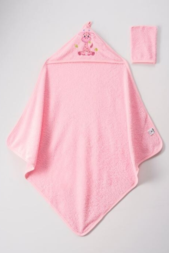 Wholesale Unisex 2-Piece Set with Scrub Mitt and Towel 80x80 - Producer: Ramel Kids - Wholesale Kids & Baby Clothes From Turkey - TheBS Kids