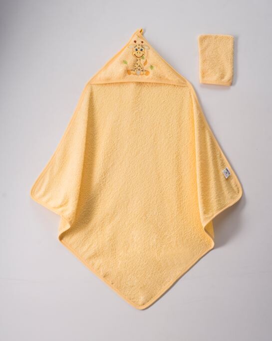 Wholesale Unisex 2-Piece Set with Scrub Mitt and Towel 80x80 - Producer: Ramel Kids - Wholesale Kids & Baby Clothes From Turkey - TheBS Kids