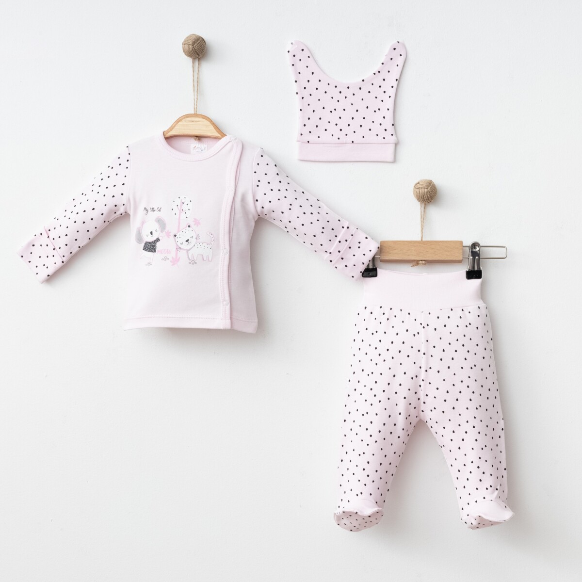 Wholesale Unisex Baby 3-Piece Newborn Set 0-3M - Producer: Gümüş Baby - Wholesale Kids & Baby Clothes From Turkey - TheBS Kids