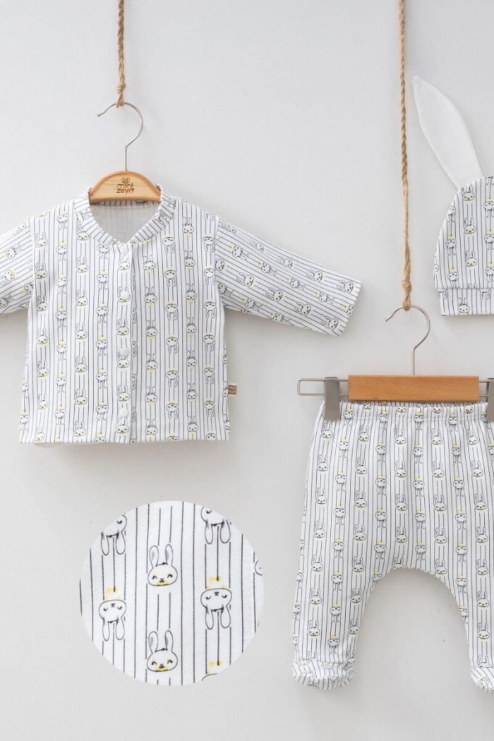 Wholesale Unisex Baby 5-Piece Newborn Set 0-3M - Producer: Minizeyn - Wholesale Kids & Baby Clothes From Turkey - TheBS Kids