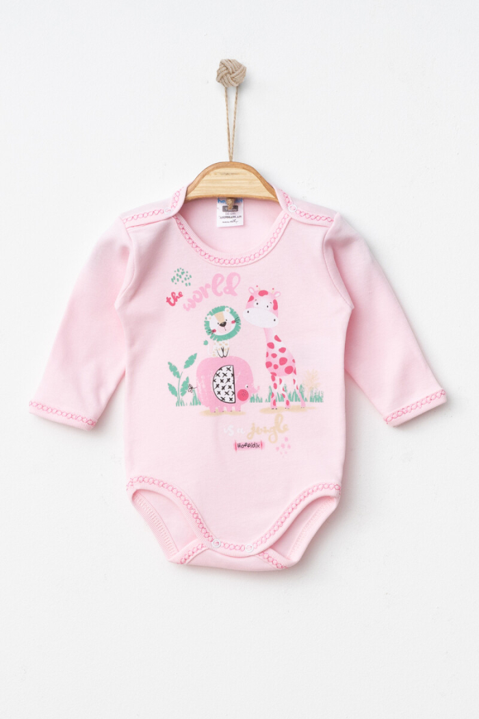 Wholesale Unisex Baby Bodysuit 0-3M - Producer: Hoppidik - Wholesale Kids & Baby Clothes From Turkey - TheBS Kids