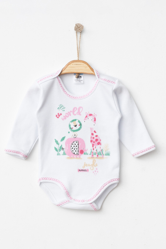 Wholesale Unisex Baby Bodysuit 0-3M - Producer: Hoppidik - Wholesale Kids & Baby Clothes From Turkey - TheBS Kids