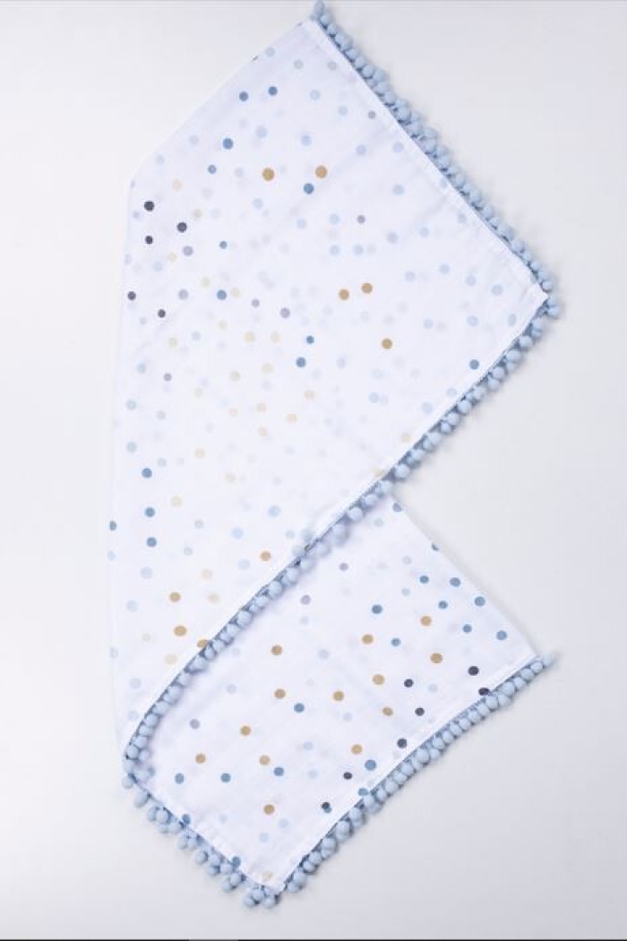 Wholesale Unisex Baby Muslin Blanket 80x90 - Producer: Ramel Kids - Wholesale Kids & Baby Clothes From Turkey - TheBS Kids