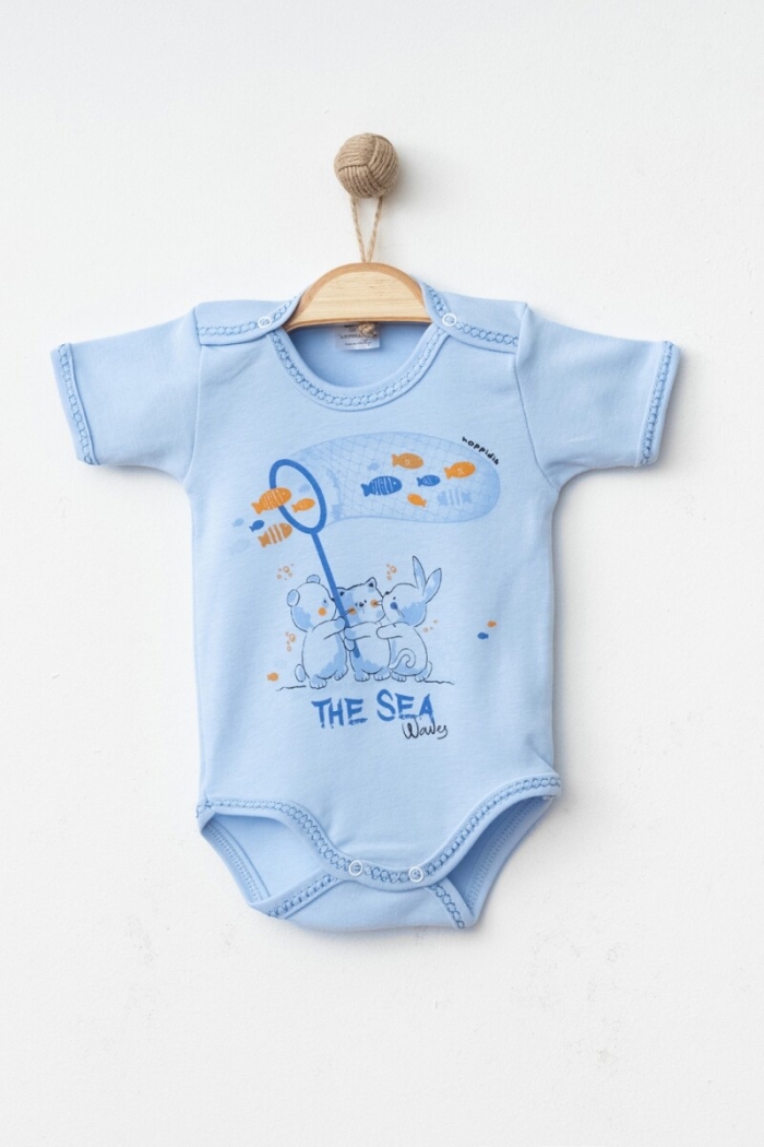 Wholesale Unisex Baby Onesies 1-6M - Producer: Hoppidik - Wholesale Kids & Baby Clothes From Turkey - TheBS Kids