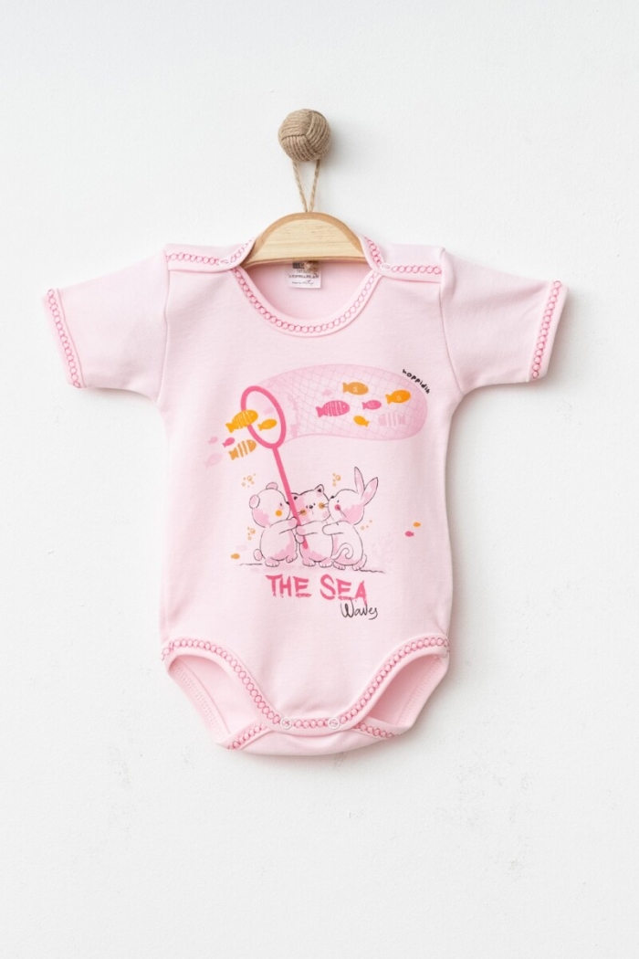 Wholesale Unisex Baby Onesies 1-6M - Producer: Hoppidik - Wholesale Kids & Baby Clothes From Turkey - TheBS Kids