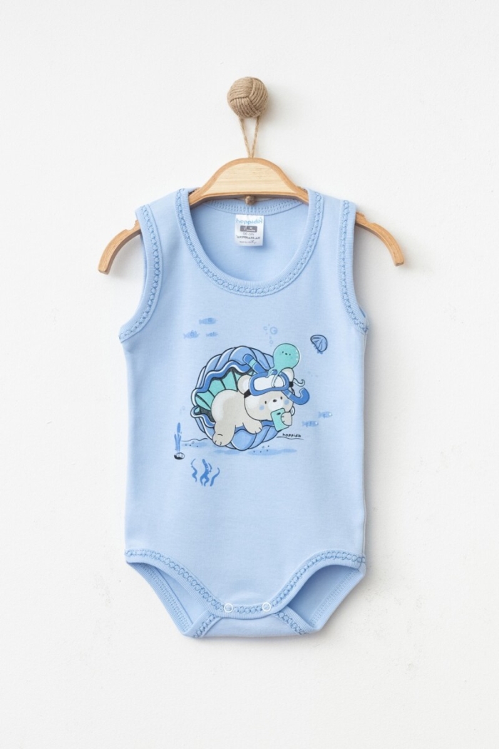 Wholesale Unisex Baby Onesies 1-6M - Producer: Hoppidik - Wholesale Kids & Baby Clothes From Turkey - TheBS Kids