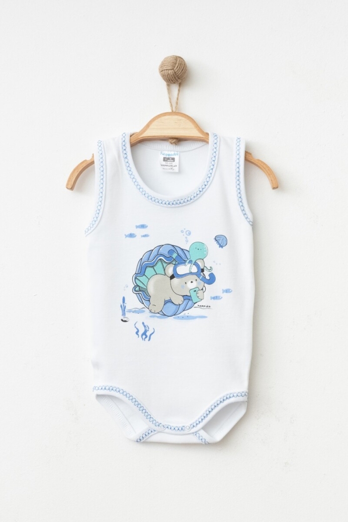 Wholesale Unisex Baby Onesies 1-6M - Producer: Hoppidik - Wholesale Kids & Baby Clothes From Turkey - TheBS Kids