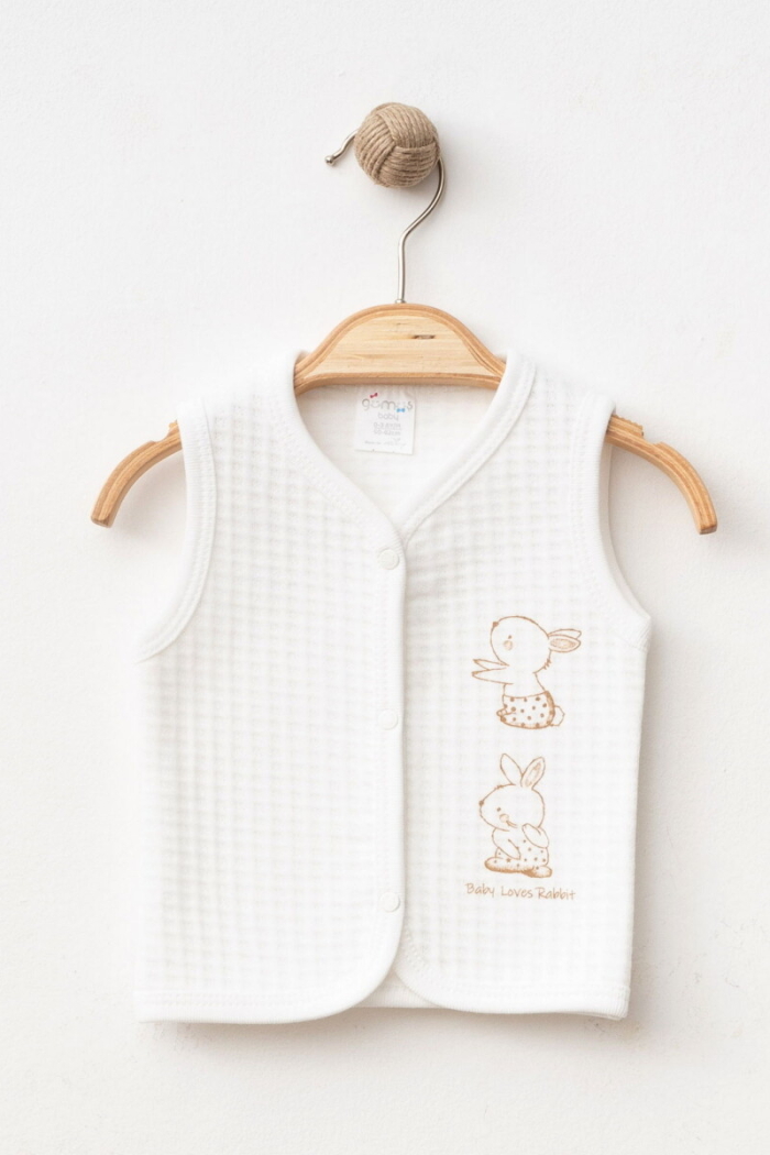 Wholesale Unisex Baby Quilted Vest Newborn Set 0-9M - Producer: Gümüş Baby - Wholesale Kids & Baby Clothes From Turkey - TheBS Kids
