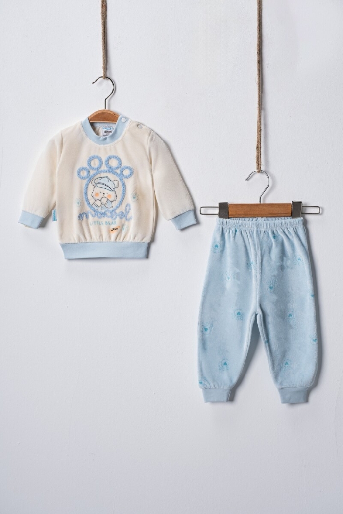 Wholesale Unisex Baby Tracksuit Set 3-9M - Producer: Hoppidik - Wholesale Kids & Baby Clothes From Turkey - TheBS Kids