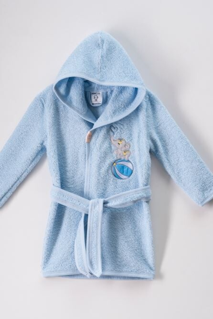 Wholesale Unisex Bathrobe 2-4Y - Producer: Ramel Kids - Wholesale Kids & Baby Clothes From Turkey - TheBS Kids