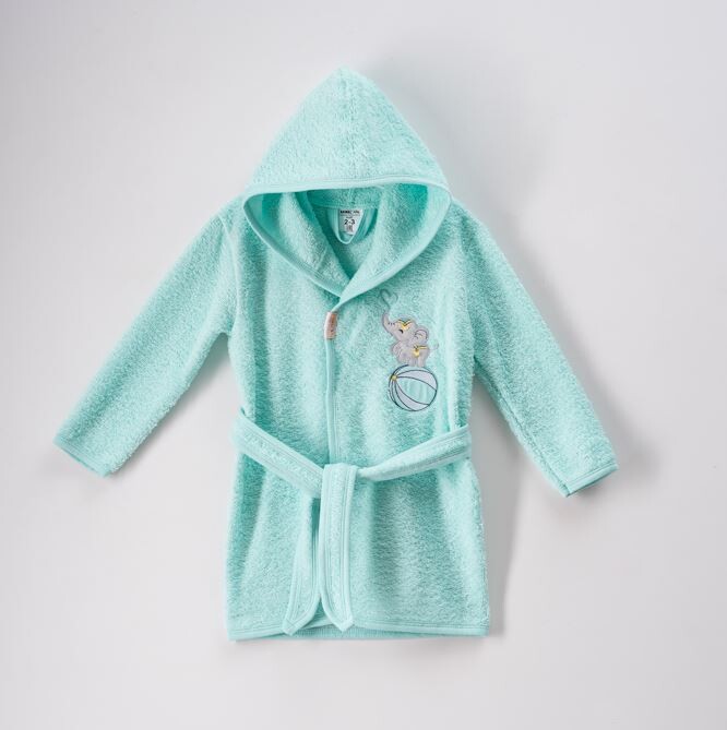 Wholesale Unisex Bathrobe 2-4Y - Producer: Ramel Kids - Wholesale Kids & Baby Clothes From Turkey - TheBS Kids