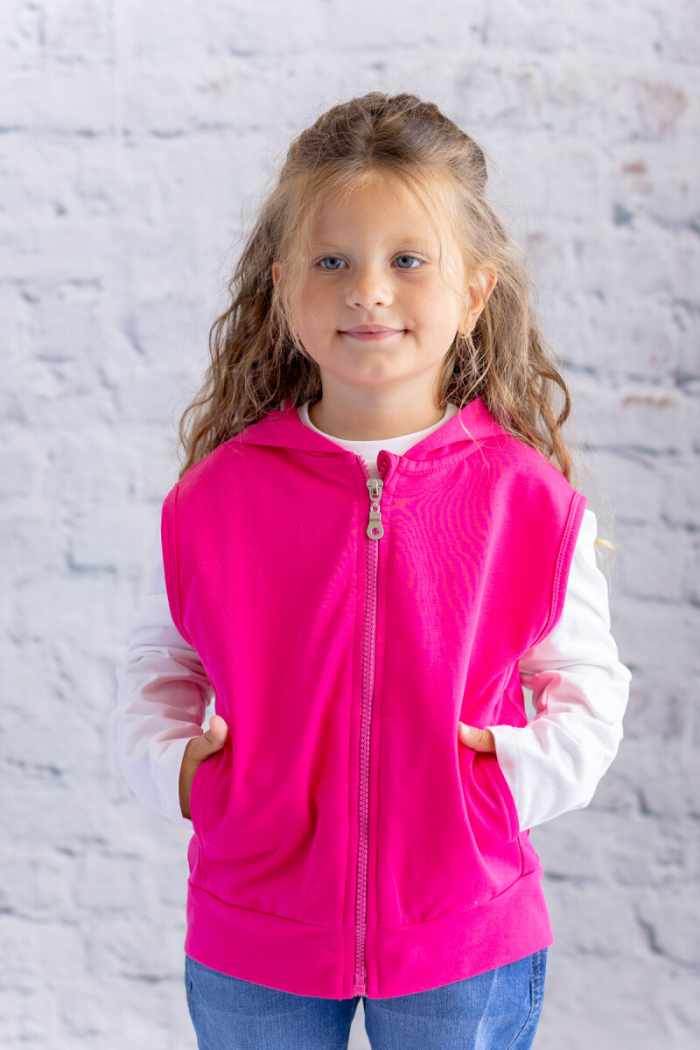 Wholesale Unisex Kids Basic Hooded Vest 1-12Y - Producer: Zeyland - Wholesale Kids & Baby Clothes From Turkey - TheBS Kids