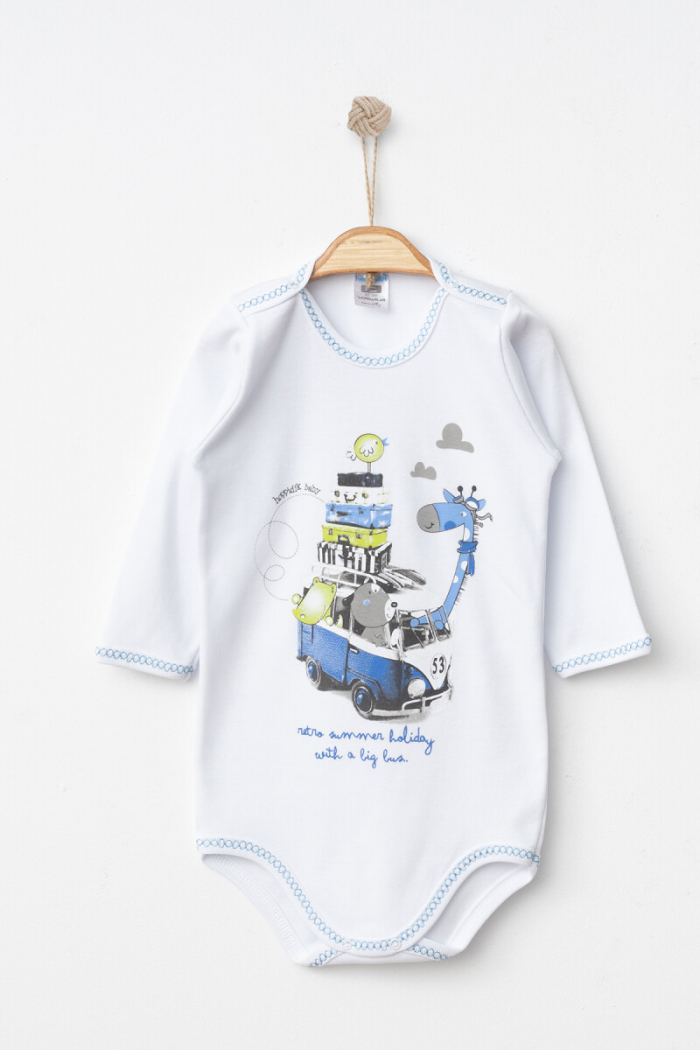 Wholesale Unisex Kids Bodysuit 2-4Y - Producer: Hoppidik - Wholesale Kids & Baby Clothes From Turkey - TheBS Kids