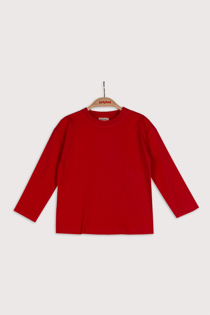 Wholesale Unisex Kids Long Sleeve Basic T-shirt 4-12Y - Producer: Zeyland - Wholesale Kids & Baby Clothes From Turkey - TheBS Kids