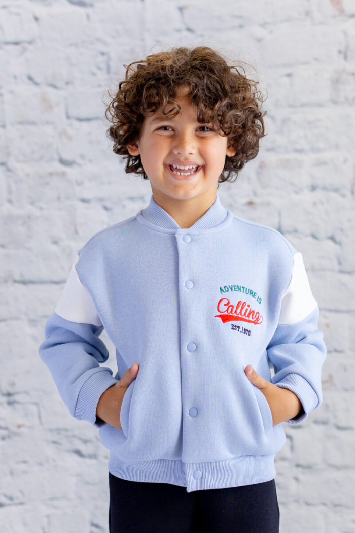 Wholesale Unisex Kids Printed College Jacket1-12Y - Producer: Zeyland - Wholesale Kids & Baby Clothes From Turkey - TheBS Kids