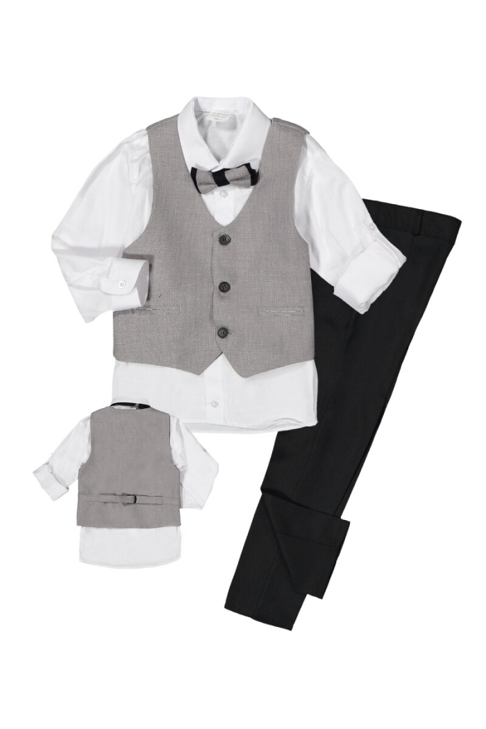 Zargos Sports 3 Button Vest Suit - Producer: Terry - Wholesale Kids & Baby Clothes From Turkey - TheBS Kids