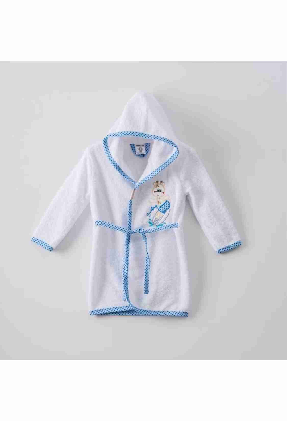 Towel and Bathrobe - 1-4 Yaş Bebe Bornoz 1072-451 - Brand: Ramel Kids - Kids & Bby Clothes From TheBS Kids Turkey