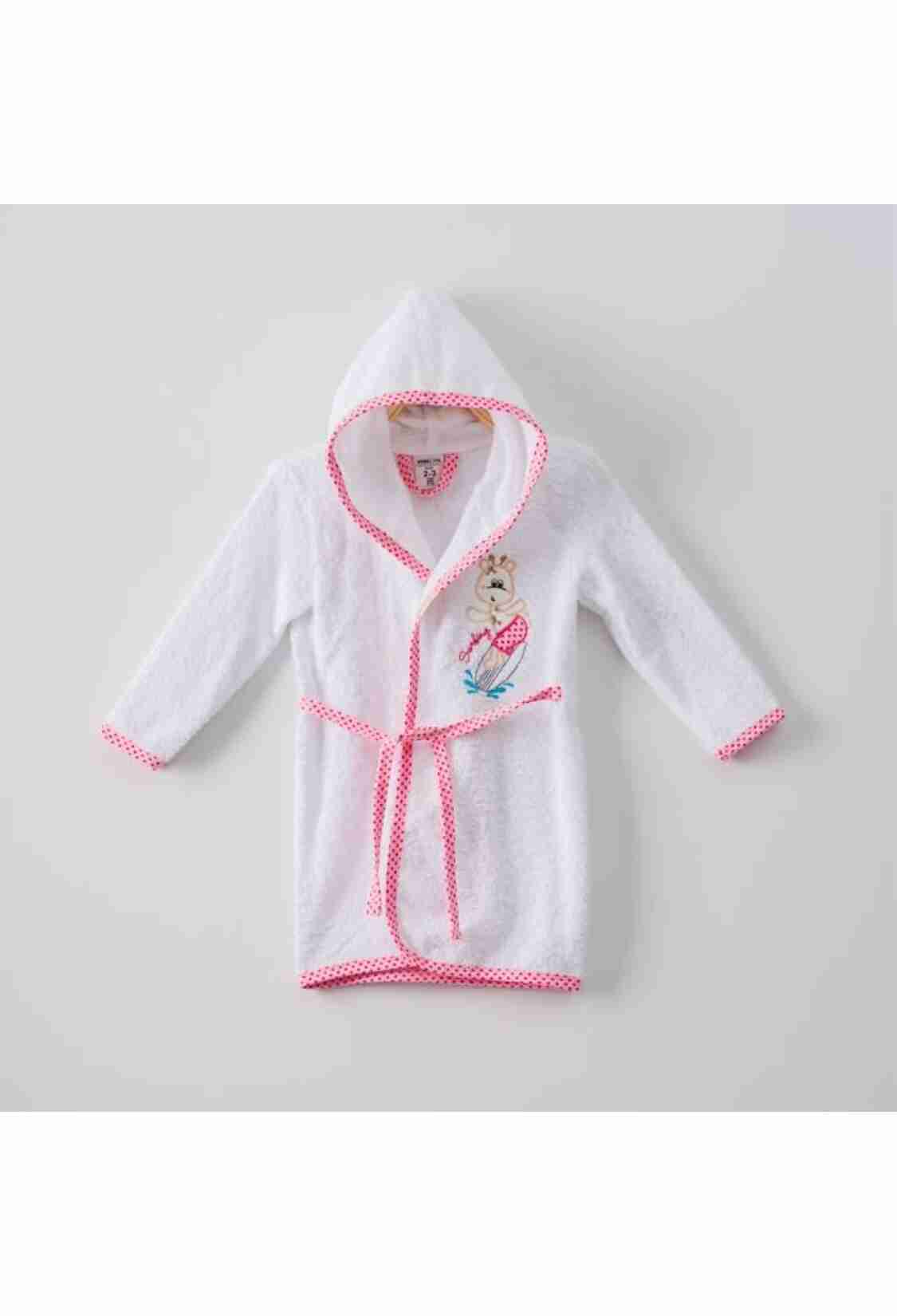 Towel and Bathrobe - 1-4 Yaş Bebe Bornoz 1072-451 - Brand: Ramel Kids - Kids & Bby Clothes From TheBS Kids Turkey
