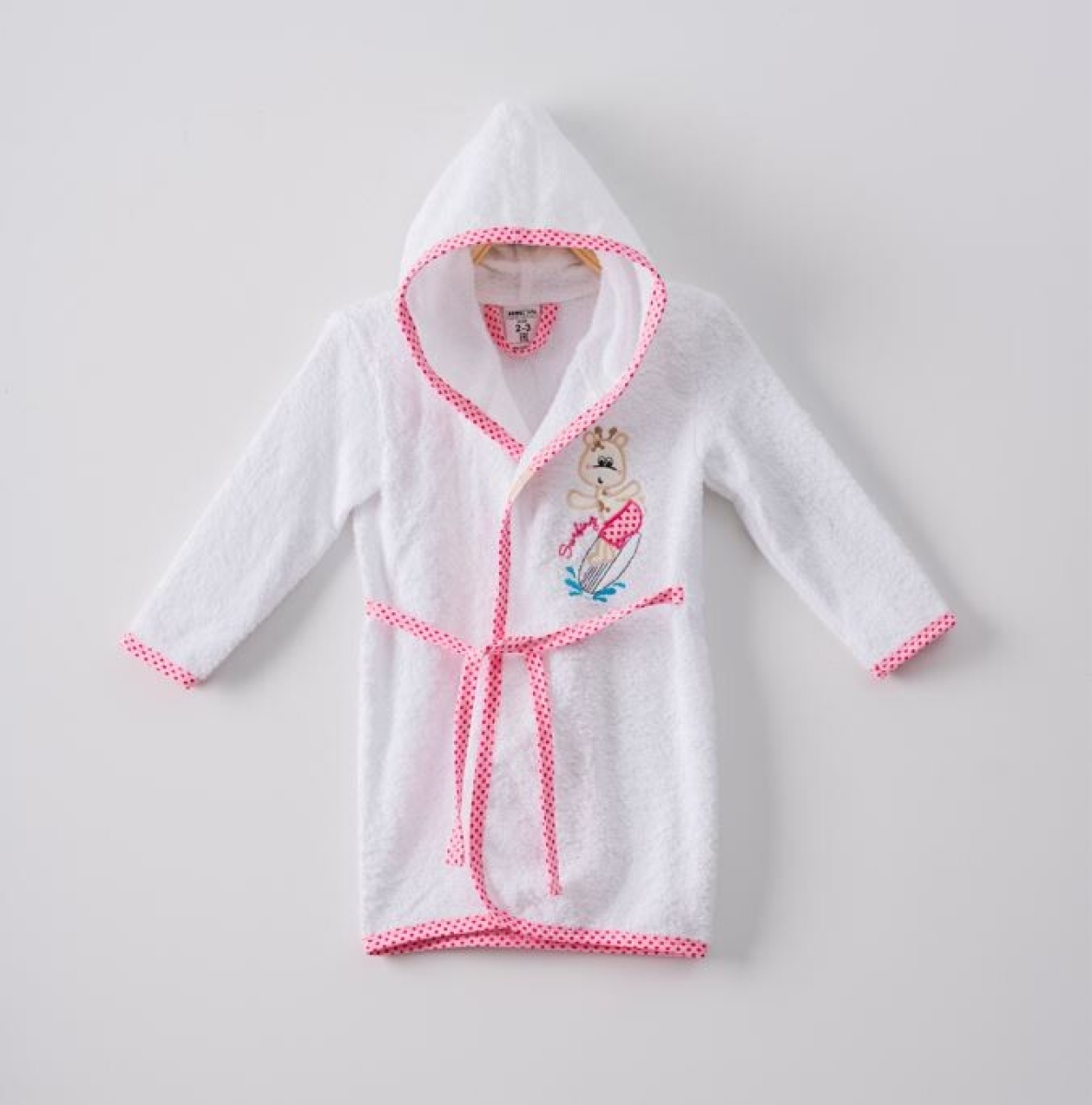 Towel and Bathrobe - 1-4 Yaş Bebe Bornoz 1072-451 - Brand: Ramel Kids - Kids & Bby Clothes From TheBS Kids Turkey