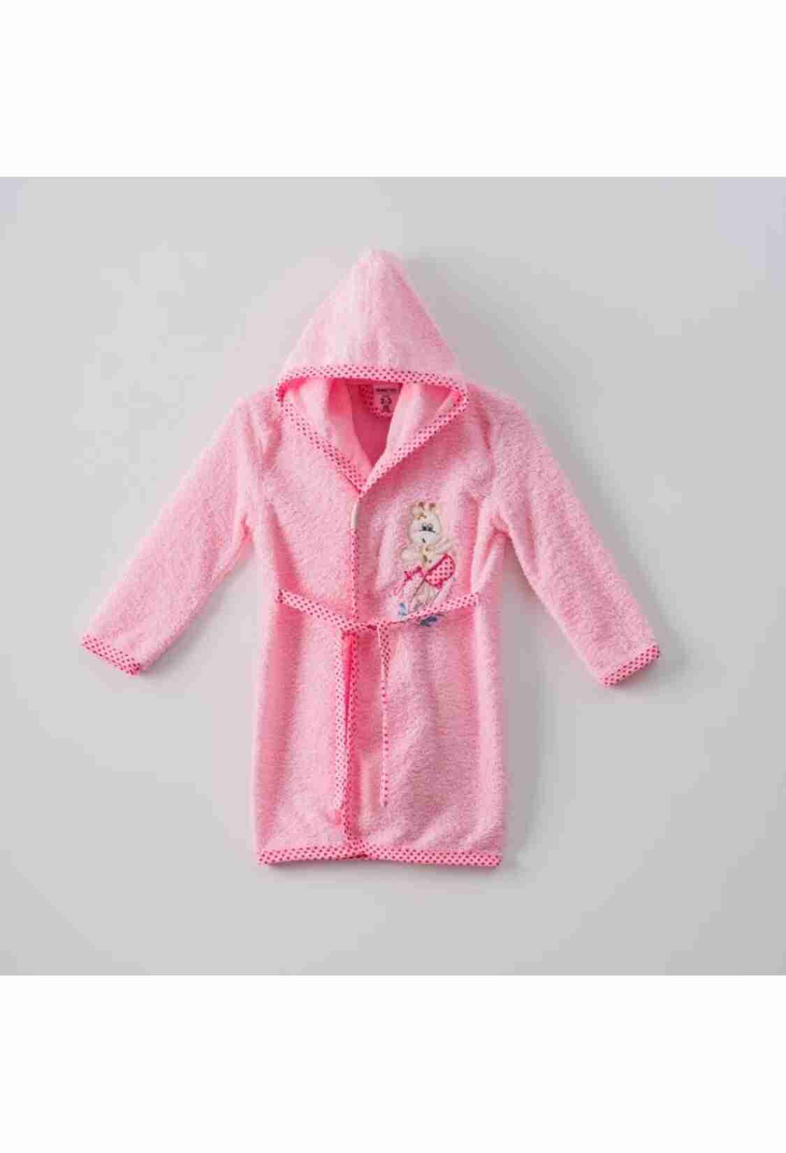 Towel and Bathrobe - 1-4 Yaş Bebe Bornoz 1072-451 - Brand: Ramel Kids - Kids & Bby Clothes From TheBS Kids Turkey